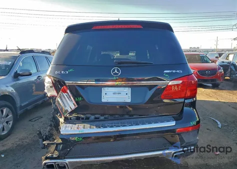 2014 Mercedes-Benz Gl 63 Amg z USA, uszkodzony, nr VIN 4JGDF7EE0EA362968